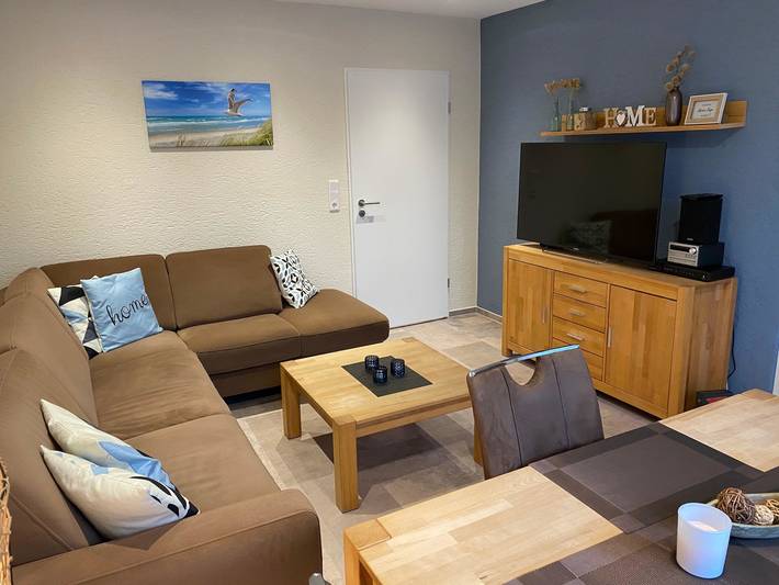 Ferienwohnung für 4 Personen, mit Balkon und Terrasse auf Borkum