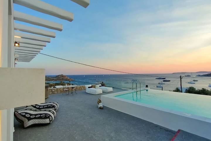 Villa mit pool für 12 Personen, mit Garten und Terrasse sowie Whirlpool auf Mykonos - 2
