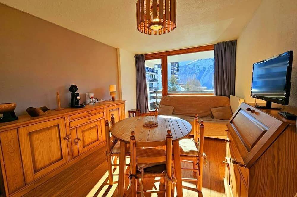 Ganze Wohnung, 130m bis zum stadtzentrum, 3te Etage, balkon, fernseher, schließfach für die skier, 30m² in Vanoise-Massiv
