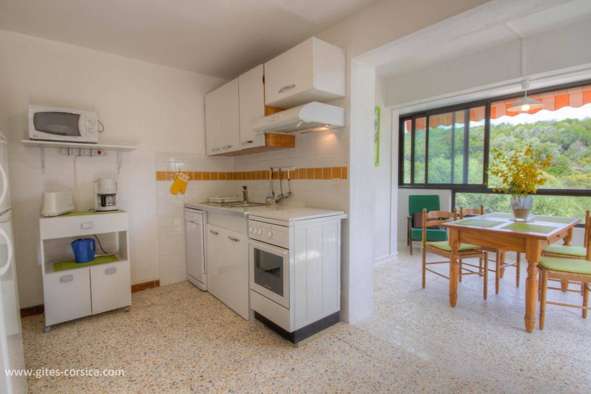 Gîte pour 4 personnes avec terrasse in Porto Pollo (Corse), Serra-di-Ferro