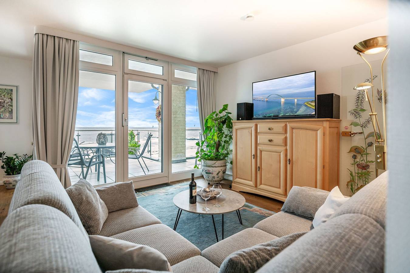 Ganze Wohnung, Strandburg Meereszauber mit Meerblick in Ostfehmarn, Fehmarn
