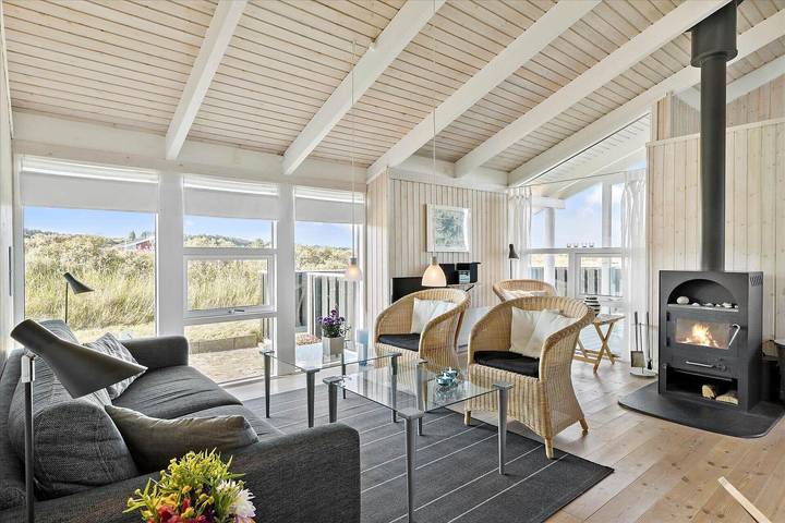 Ferienhaus für 4 Personen, mit Terrasse in Nørlev Strand - 2