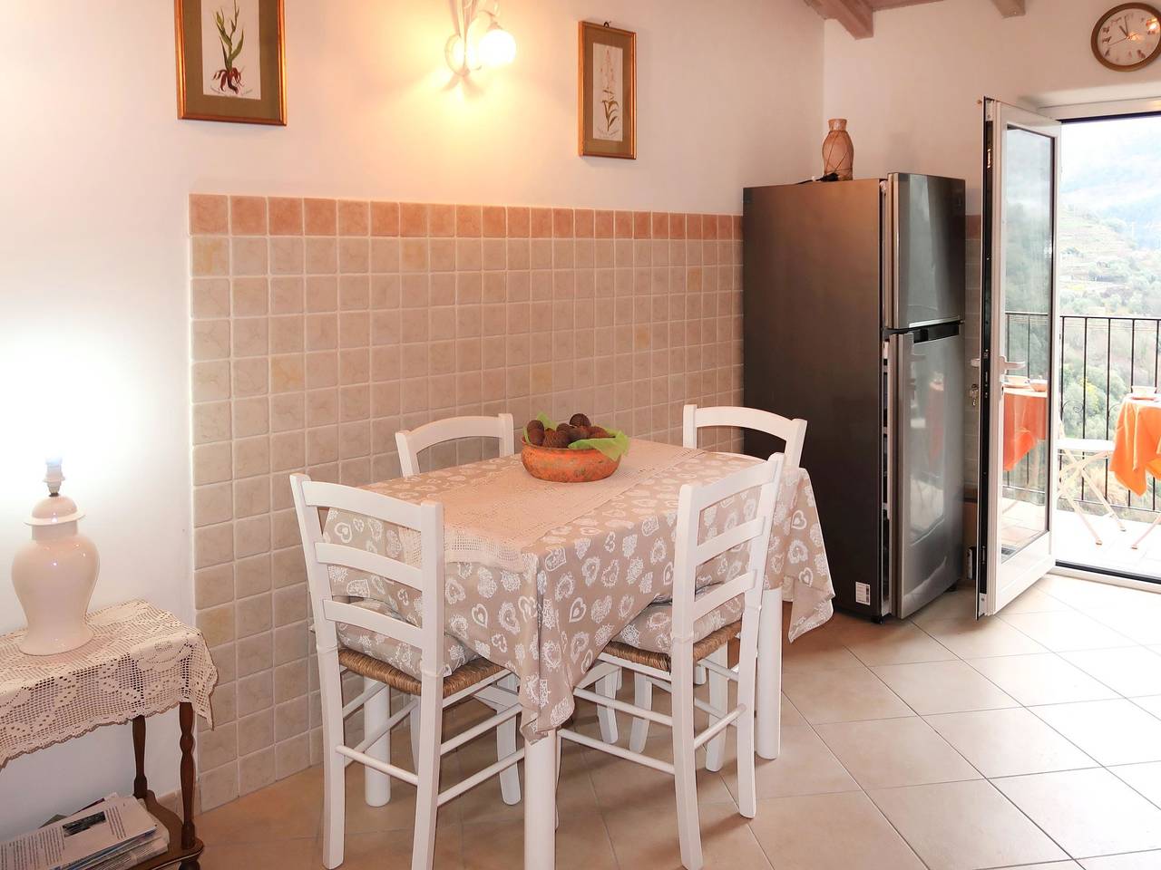 Casa Reanna in Apricale, Ligurische Alpen