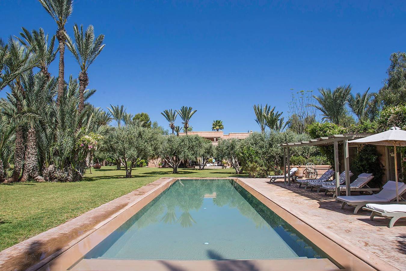 Villa Hasna in arrondissement d'Annakhil, Marrakech