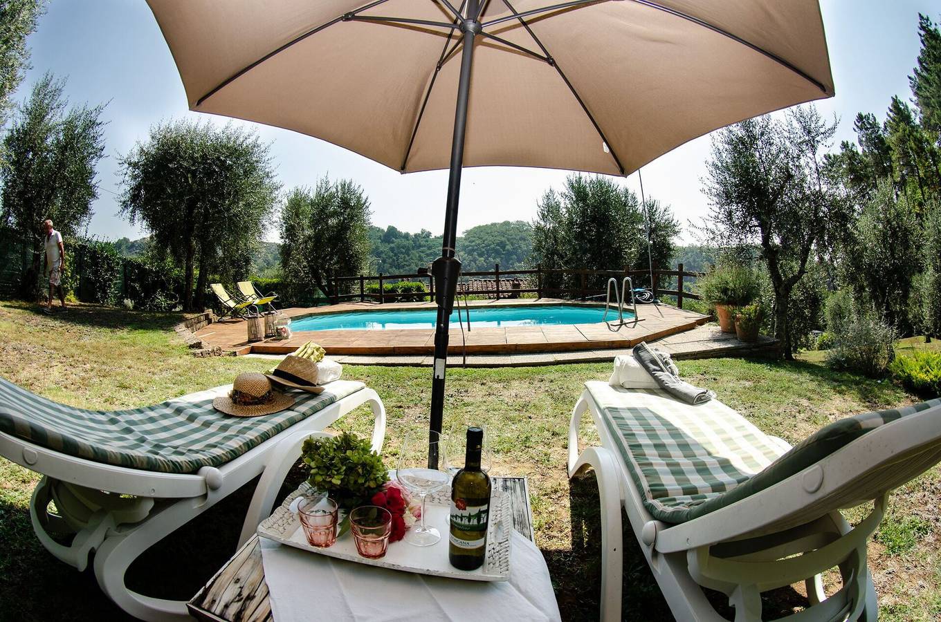 Bauernhaus für 5 Personen mit Pool in Massa e Cozzile, Pistoia Provinz