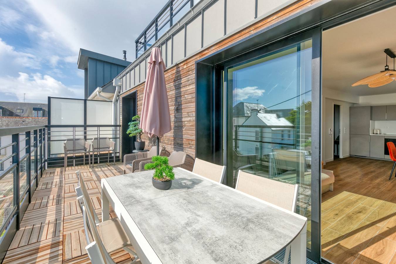 Apartamento entero, Apartamento 'Port Lin Proche Océan' con Balcón y Wi-Fi in Le Croisic, Côte de Jade