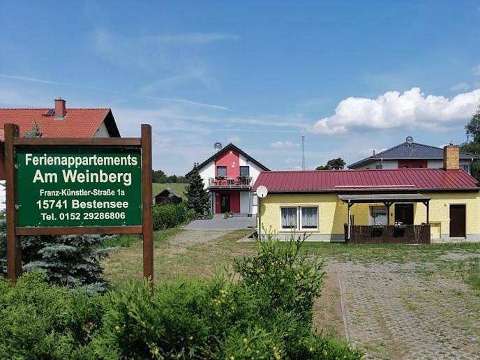 Ferienwohnung für 6 Personen, mit Balkon und Terrasse sowie Garten und Ausblick in Bestensee