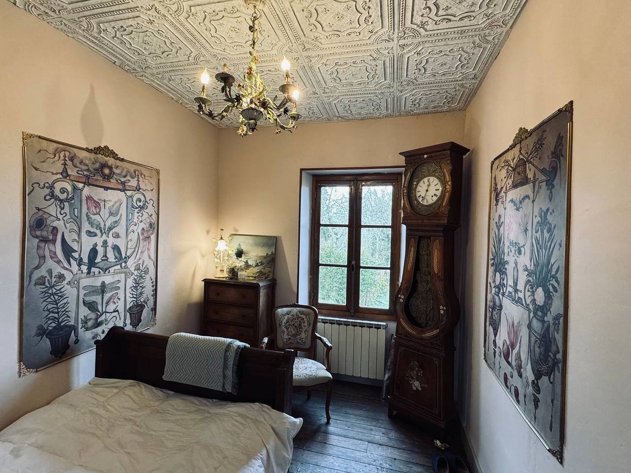 Habitación con 2 camas individuales — Baño compartido y desayuno in Saint-Martial-le-Mont, Región de Aubusson