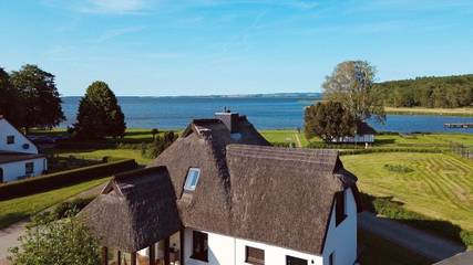 Ferienwohnung für 2 Personen, mit Ausblick und Garten in Ralswiek