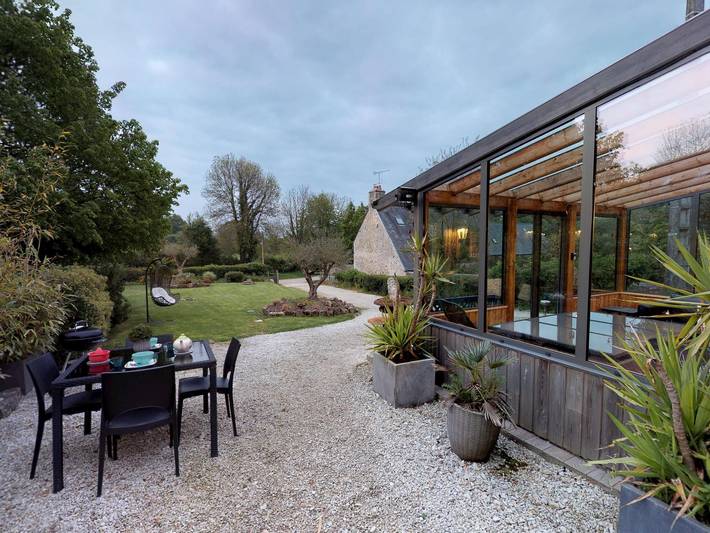 Maison de campagne pour 6 personnes, avec sauna et jardin, animaux acceptés à Tamerville - 4