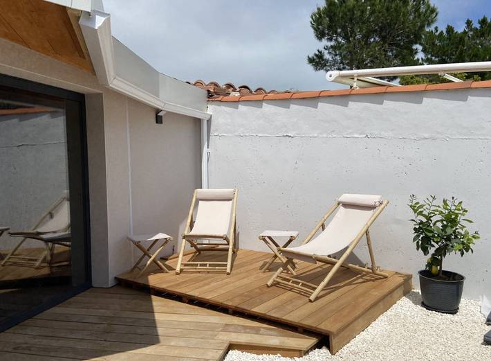Location de vacances pour 6 personnes, avec terrasse et jardin à Torreilles - 4