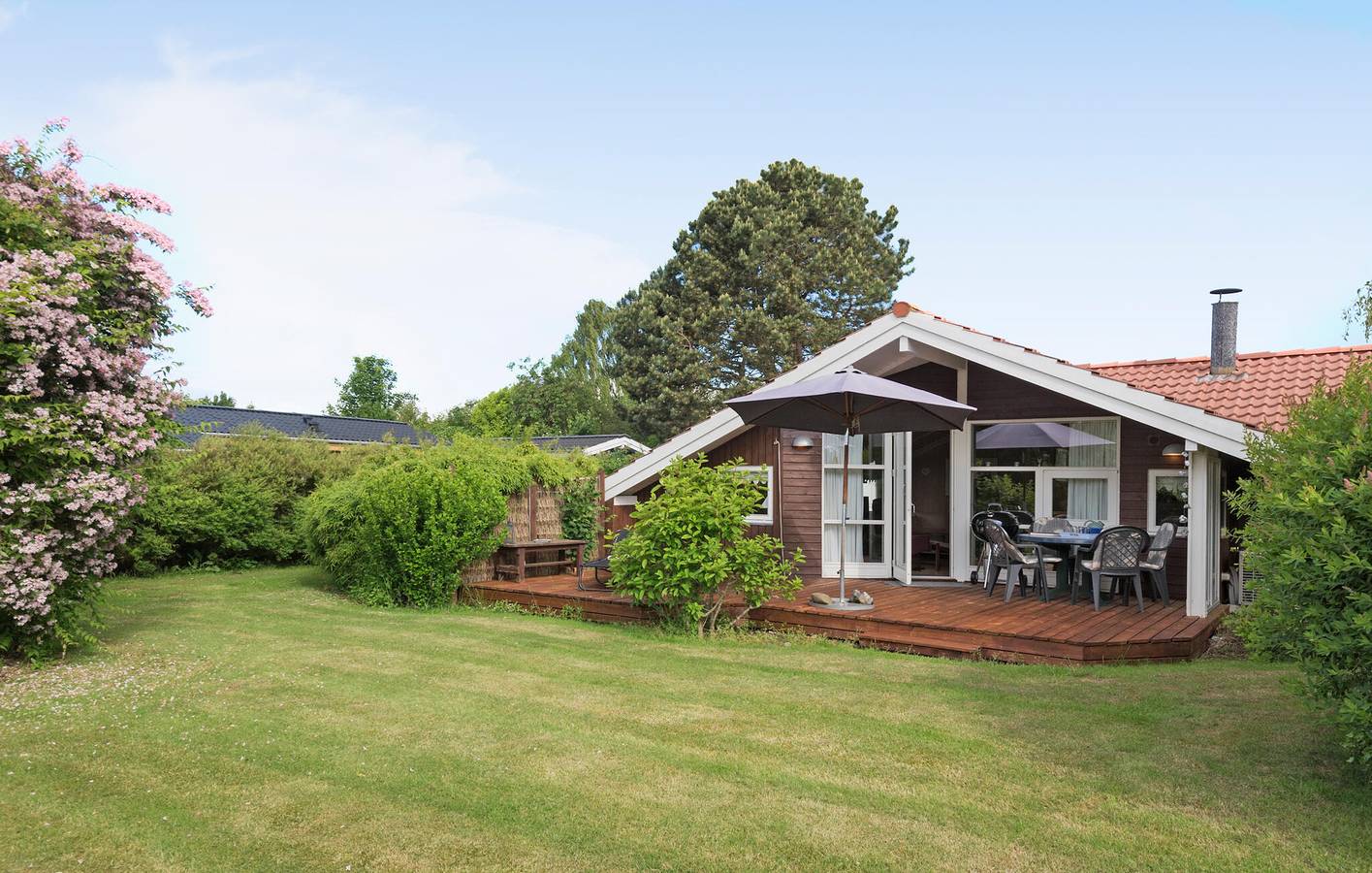 Ferienhaus für 6 Personen mit Terrasse in Rødvig, Schwedische Ostsee