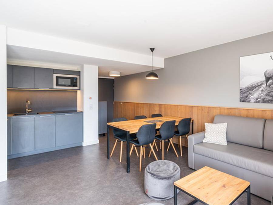 Résidence Les Ecrins d'Auris - Appartement 6 personnes - Appartement 2 pièces 6 personnes Pmr in Auris, Parc national des Écrins