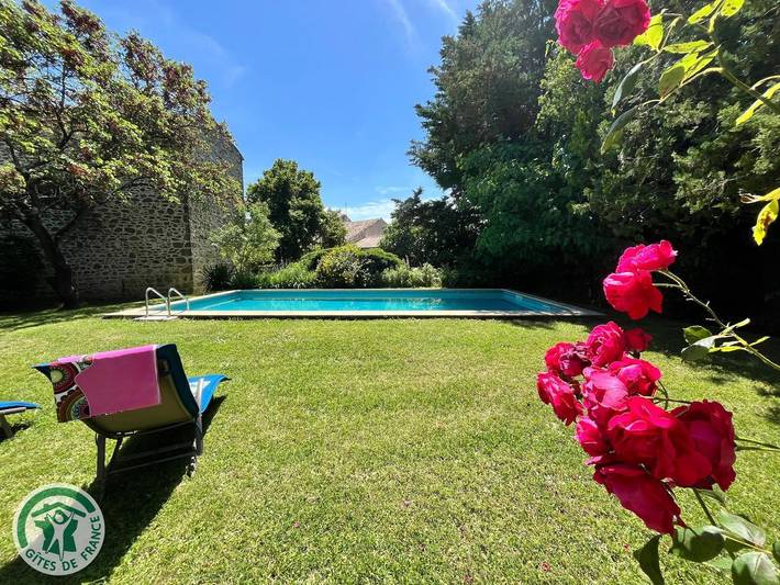 Gîte für 4 Personen, mit Pool und Garten, mit Haustier in Gard