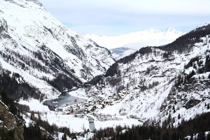 Chalet pour 12 personnes, avec balcon et sauna à Tignes - 2