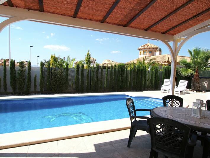 Vakantiehuis voor 6 personen, with Balkon and Tuin as well as Zwembad in Mazarrón