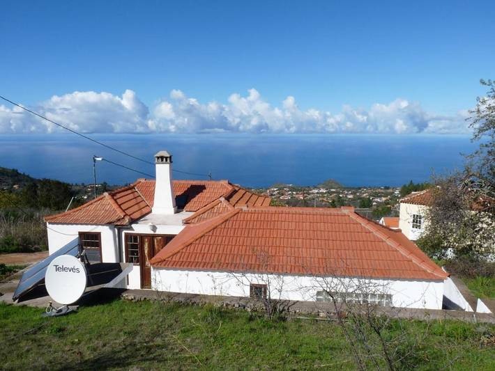 Casa rural para 4 personas, con vistas y jardín en Puntagorda