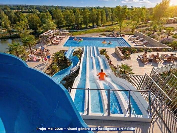 Camping pour 2 personnes, avec Jacuzzi et Terrasse
