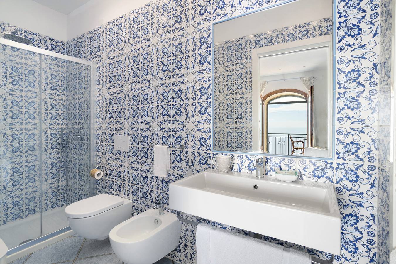 Camera Fiordo with Sea View in San Michele (Salerno), Amalfi Coast