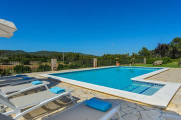 Villa in Santa Eulària des Riu, East Ibiza für 6 