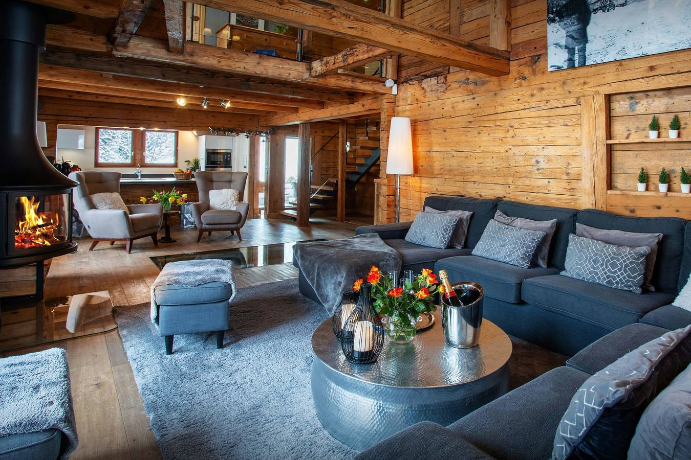 Casa Rural para 15 personas con jacuzzi in Thônes, Región de Annecy