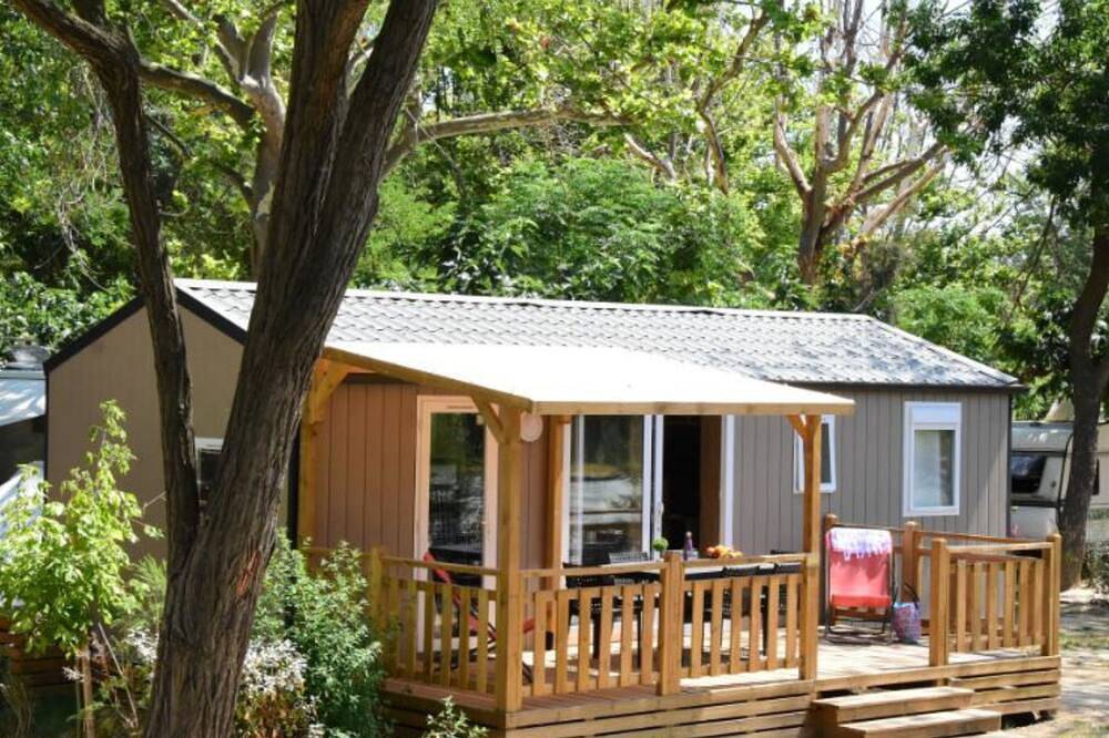 Cottage Parks La Forêt - Mobil Home 3ch 6 couchages au coeur du parc du château in Saint-Julien-des-Landes, Vallée de la Loire