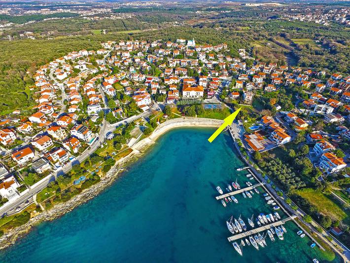 Ferienwohnung für 4 Personen, mit Balkon und Terrasse in Istrien