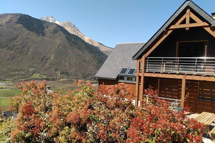 Cabaña de lujo con Spa y Sauna para 8 a 10 personas cerca de St-Lary Soulan in Camparan, Pirineos franceses