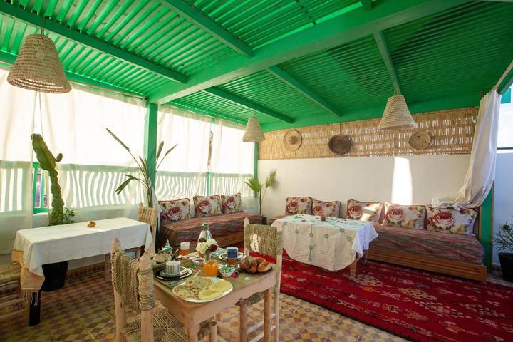 Maison d’hôte pour 2 personnes, avec terrasse dans Palais de la Bahia