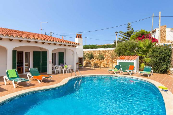 Location de vacances pour 6 personnes, avec terrasse à Cala en Porter - 4