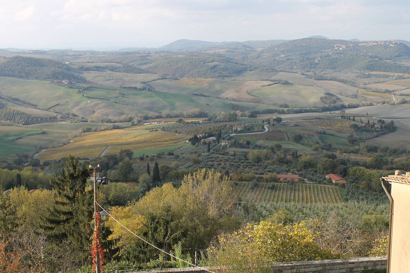 Ganze Wohnung, Ferienwohnung 'Lo Zio Ezio' mit Bergblick und Wlan in Montepulciano, Siena Provinz