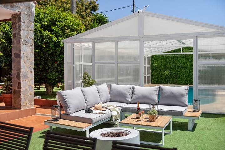 Chalet para 8 personas, con balcón y jardín en Tacoronte