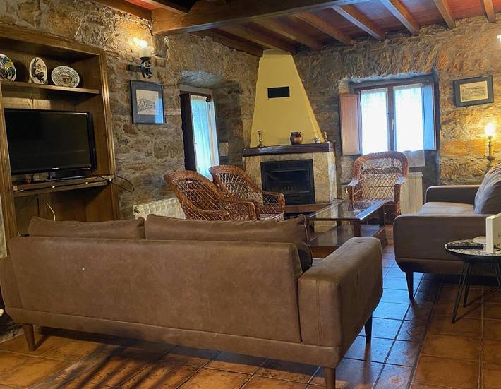 Casa rural para 12 personas, con jardín además de vistas y balcón en Eo-Navia - 3