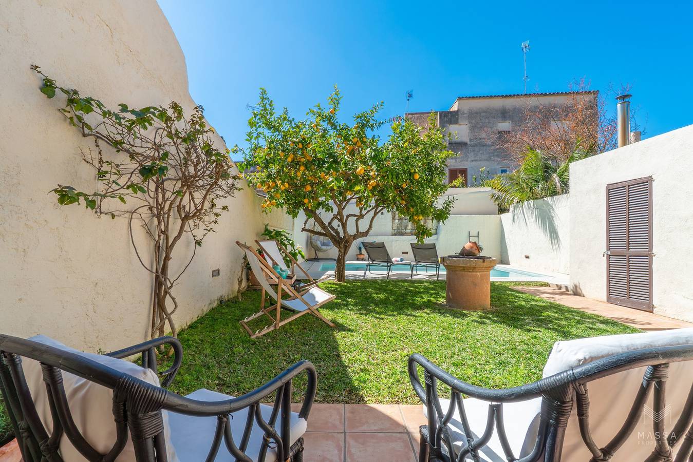 Casa Llimoner mit Pool und Garten, zentrumsnah in Sant Lorenç in Sant Llorenç des Cardassar, Mallorca Osten