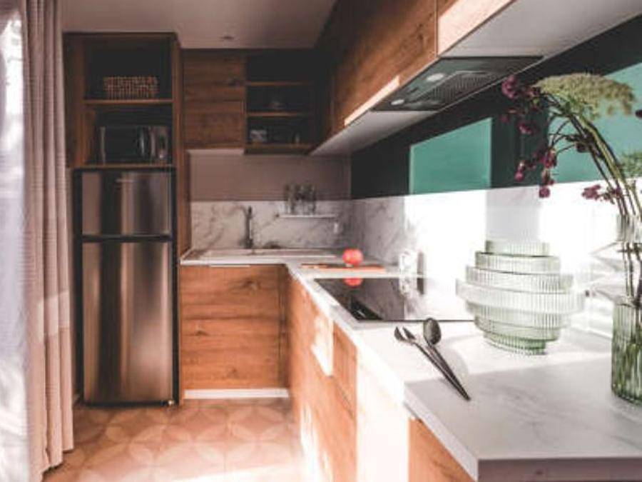 Camping Biper Gorri - Mobilheim 4 personen - Mh2 Prestige O'Hara 844 in Espelette, Bayonne und Umgebung