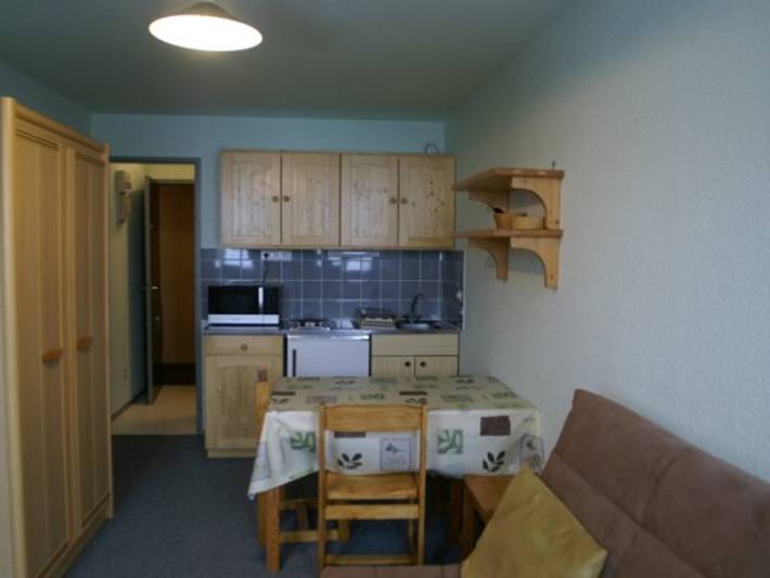 Ganze Wohnung, Studio 18m² für 3 Pers, nahe Pisten, Haustiere erlaubt in La Ferrière, Le Pleynet