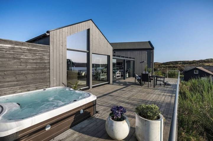 Ferienhaus für 10 Personen, mit Whirlpool und Terrasse, mit Haustier - 1