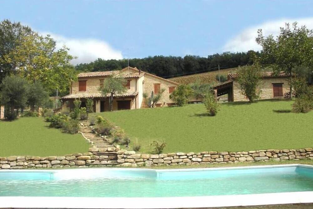 Charming Villa, private pool, fantastic landscape - le Marhe - Gualdo in Gualdo, Macerata Province