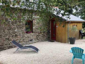 Maison de vacances pour 4 personnes, avec jardin ainsi que vue et sauna à Dol-de-Bretagne