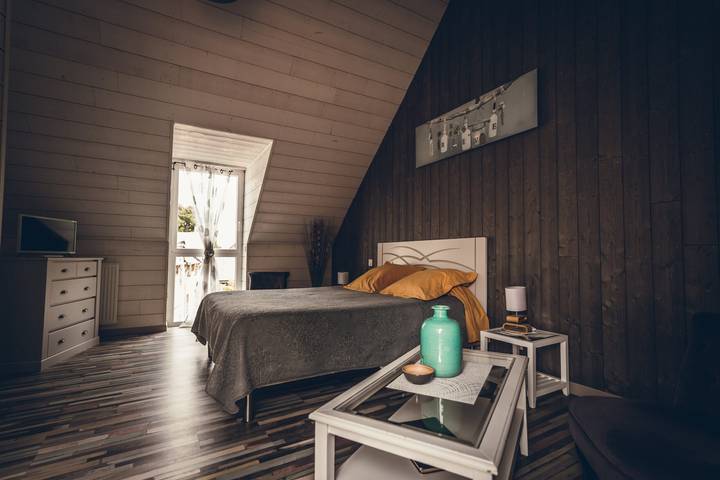 Chambre d’hôte pour 2 personnes, avec jardin en Bretagne