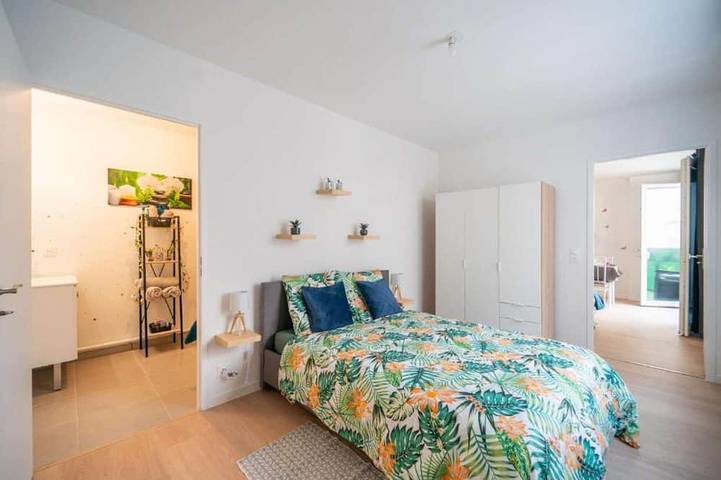 Gîte pour 4 personnes, avec balcon et jardin à Athis-Mons - 3