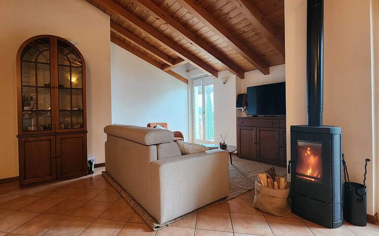 Ferienwohnung für 4 Personen, mit Balkon und Seeblick in Comune di San Siro - 3