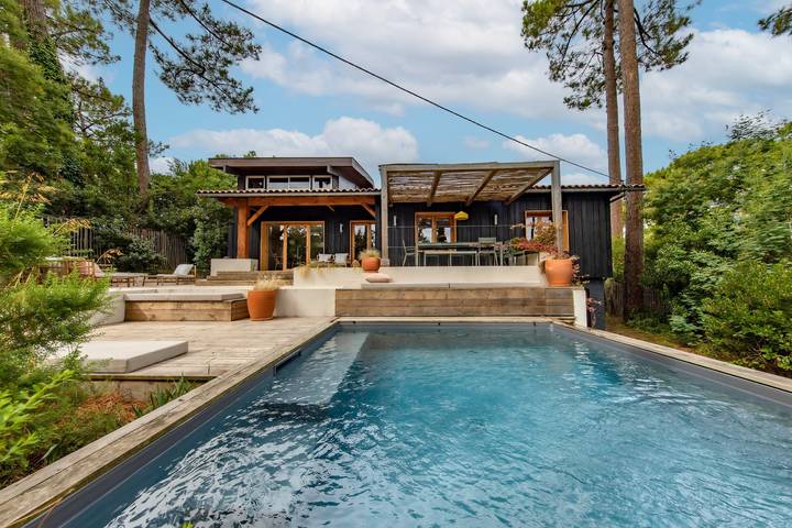Chalet pour 10 personnes, avec Jardin au Cap Ferret