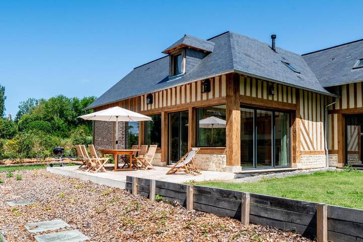 Location de vacances pour 4 personnes, avec jardin, animaux acceptés à Bonneville-sur-Touques