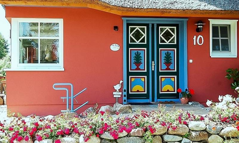 Ferienhaus für 6 Personen, mit Sauna und Ausblick sowie Garten