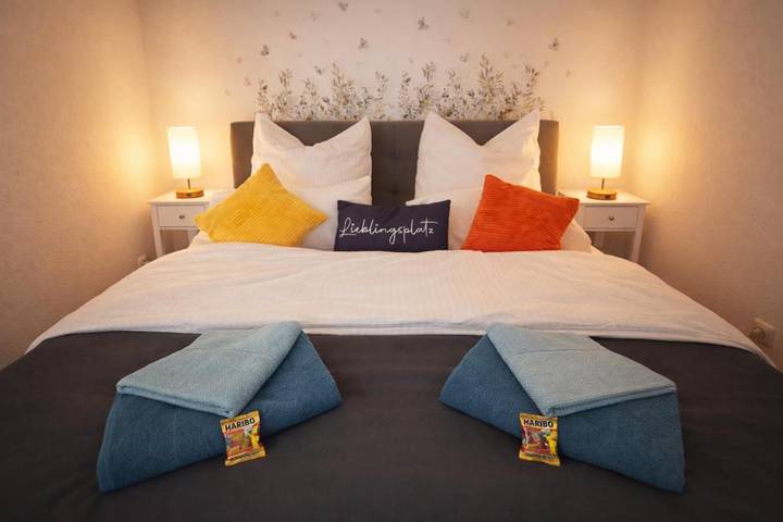 Ferienwohnung für 4 Personen, mit Terrasse in Nördlingen