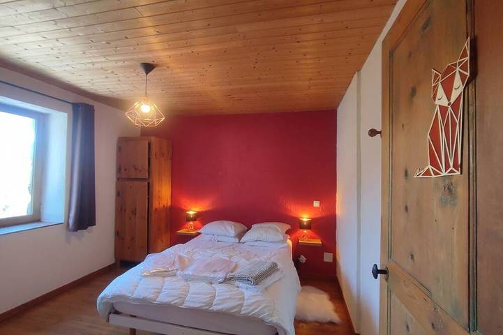 Chalet 4 * de Charme - Sauna & wood stove - View of the summits - Absolute peace and quiet in Valmeinier, Región de Saint-Jean-de-Maurienne