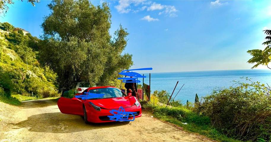 Maison d’hôte pour 3 personnes, avec vue sur le lac ainsi que vue et jardin, animaux acceptés à Région de Vintimille - 2