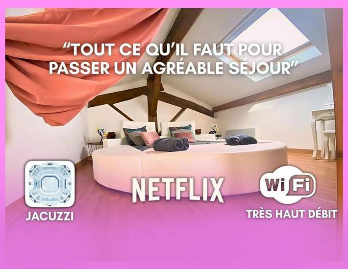 Gîte pour 2 personnes, avec jacuzzi dans Socourt