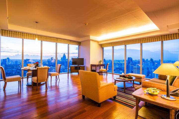 Appart’hôtel pour 2 personnes, avec piscine et jacuzzi à Bangkok